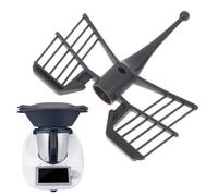 Butterfly Whisk for Thermomixer TM5 TM6 TM31, Black Butterfly Mixing Blade Food Processor Replacement Kitchen,Cooking Robot Attachment for Thermo Mix,Black
