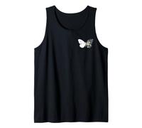 Butterfly Wildflower Daisy Floral Nature Lover Women Pocket Tank Top
