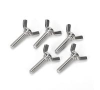 Butterfly Wing Screws,Stainless Steel Bolt Screw M3×6Mm-M3×100Mm Suitable for Household And Office Equipment(M3x90mm)