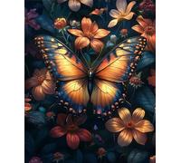 Butterfly Wings 500 Piece Jigsaw Puzzles for Adults, Fun jigsaw puzzles 500 pieces, Challenging Puzzle Perfect for Game Nights, Finished Puzzle Size is 52x38cm