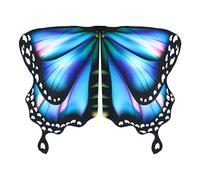 Butterfly Wings, Butterfly Wings Costume, Colourful Costume Butterfly Wings - Belly Dance Accessories, Rainbow Wings Costume for Stage Performance, Costume Party