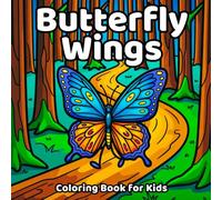 Butterfly Wings Coloring Book for kids