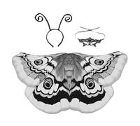 Butterfly Wings Costume - Butterfly Double Sided Printing Breathable Costume | Moth Cape Shawl Wrap | For Women Men Festival Cosplay Halloween Birthday Props Stage Performance Themed Dance Party Role