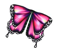 Butterfly Wings Costume,Butterfly Wings for Women - Butterfly Costume Wings for Belly Dance,Rainbow Performance Clothing Belly Dance Wings Cape for Women and Girls