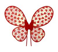 Butterfly Wings, Costume with Adjustable Straps, Medium Butterfly Design Fairy Wings, Lightweight Fabric Material, Dress Up Accessory with Details, Cosplay Wing for Children Party Birthday