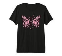 Butterfly Wings Cute Kawaii Coquette Y2K Premium T-Shirt