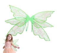 Butterfly Wings Fairy | White Glitter Fairy Wings | Sparkkle Angel Winggs Dress Up Party Favor | Angel Butterfly Winngs | Halloween Cosplay Party Costume | Faiiry Winngs For Adults And Girls