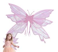 Butterfly Wings Fairy | White Glitter Fairy Wings | Sparkkle Angel Winggs Dress Up Party Favor | Angel Butterfly Winngs | Halloween Cosplay Party Costume | Faiiry Winngs For Adults And Girls