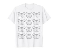 Butterfly Wings for Colouring/Coloring in T-Shirt