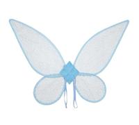 Butterfly Wings Set - 3 Costume Accessories 32x42cm, Decorated Circle, Cosplay Outfit | Birthday, Halloween, Theme Party, Carnival, Girl , Imagination Games