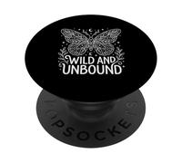 Butterfly Witchy Nature Aesthetic Wild and Unbound PopSockets Adhesive PopGrip