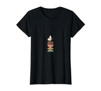 Butterfly Zen Aesthetic Value Graphic T-Shirt, Women, Black, M