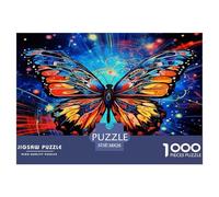Butterfly1000Pieces JigsawPuzzleAnimal Butterfly KidsforAdult Colourful LargePiecePuzzles Age12+byth EducationalGames Brainteasing Adults Jigsaw Puzzle 38x26cm/1000pcs