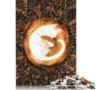 Butterflys Meadow Rest Puzzle 500 Piece Adult Jigsaw Puzzle Puzzle for Adults And Teenager Jigsaw Puzzles for Adults Educational Game Challenge Toy 500pcs (52x38cm)