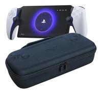 ButterFox Carrying Case for Playstation Portal Remote Player, Compact Hard Shell Case with Accessories Compartment for PS Portal - Black