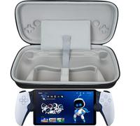 ButterFox Compact Case for Playstation Portal Remote Player, Carrying Case for PS5 Remote Player - Black/Gray