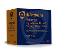ButterFoxAdvapore Non Woven Self Adhesive Wound Dressing 10cm x 10cm x50