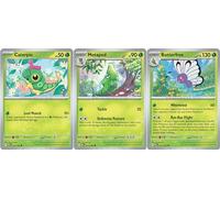 Butterfree 012/165 - Pokemon 151 - Evolution 3 Card Lot
