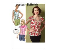 Butterick B6217 Patterns by Gertie Misses' Blouse (Sizes 12-20) D5 (12-14-16-18-20)