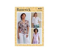 Butterick B6767E5 Misses' TOP White