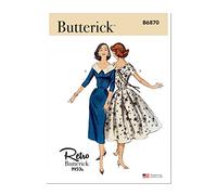 Butterick B6870E5 Misses Dress E5 (14-16-18-20-22)