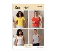 Butterick B6925B5 Misses' Tops by Palmer/Pletsch B5(8-10-12-14-16)