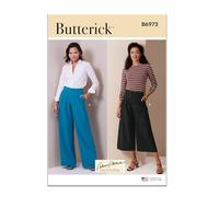 BUTTERICK B6973K5 Misses' Pants by Palmer/Pletsch K5 (8-10-12-14-16)