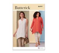 BUTTERICK Paper Pattern B6997AA Misses' and Women's Knit Tops AA (10-12-14-16-18)