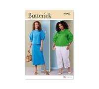 Butterick Paper Sewing Pattern 7002 Tops, Skirts, Trousers BB (20W-28W)