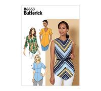 Butterick Pattern B6663A5 Misses' Top