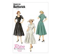 Butterick Patterns 6018A5 Misses Dress, Multi-Colour