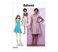 Butterick Patterns 6448 A5,Misses Dress,Sizes 6-14, Tissue, Multicoloured, 17 x 0.5 x 22 cm