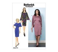Butterick Patterns 6479 E5,Misses Dress,Sizes 14-22, Tissue, Multi-Colour, 17 x 0.5 x 22 cm