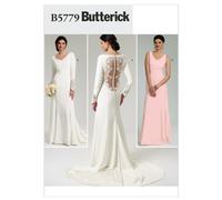 Butterick Patterns B5779 Size AX5 4-6-8-10-12 Misses' Dress, Pack of 1, White