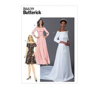 Butterick Sewing Pattern 6639 Dresses A5 (6-8-10-12-14)