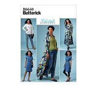 Butterick Sewing Pattern 6640 Dresses, Trousers, Shirts E5 (14-16-18-20-22)