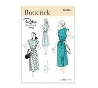 Butterick Sewing Pattern 6889 Dresses A5 (6-8-10-12-14)