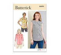 Butterick Sewing Pattern 6895 Tops B5 (8-10-12-14-16)