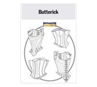 Butterick Patterns B4254 Size 12-14-16 Misses Stays and Corsets, Pack of 1, White