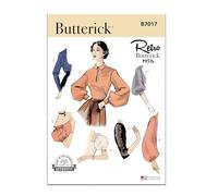 BUTTERICK Sewing Pattern B7017A Set of Sleeves for Dresses and Blouses A (S-M-L-XL)