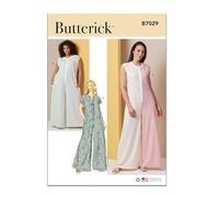 BUTTERICK Sewing Pattern B7029BB Misses' and Women's Knit Jumpsuits BB (20W-28W)