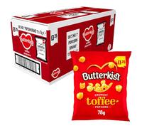 Butterkist Delicious Popcorn Cinema Snacks (15 Bags x 78g, Crunchy Toffee Popcorn)