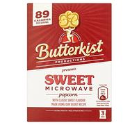 Butterkist Microwave Popcorn - Sweet (3 per Pack - 270g) - Pack of 6