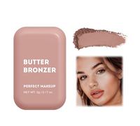 Buttermelt Powder Blush, Butter Bronzer, Seamless Blending, Long-lasting, Fade and Transfer Resistant (02, 5g)