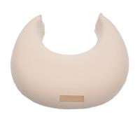 Butterr Natural Breastfeeding Pillow, Nursing and Posture Support, Plant Based Cushion with Organic Cotton Removable Cover (Natural)