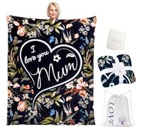 ButterTree for mum, mum gifts, mum blanket, mum birthday gifts, presents for mum, I love you mum, birthday gifts for mum, 65'' X 50'' (Flowers)