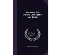 Butterworth's General Catalogue of Law Books