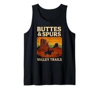 Buttes Spurs Valley Trails Shirt Monument Valley Horseback Tank Top
