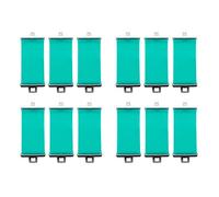 Buttfast 12Pcs 3D Sublimation Printer Silicon Mug Wraps Clamps 11OZ Mug Silicone Mould Fixture Mug