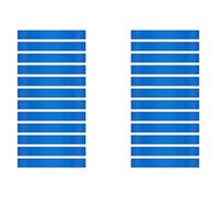 Buttfast 24 Pcs Chair Bands for Kids with Fidgety Feet for Chairs ADHD Tools Flexible Seating for Classroom Elementary(Blue)